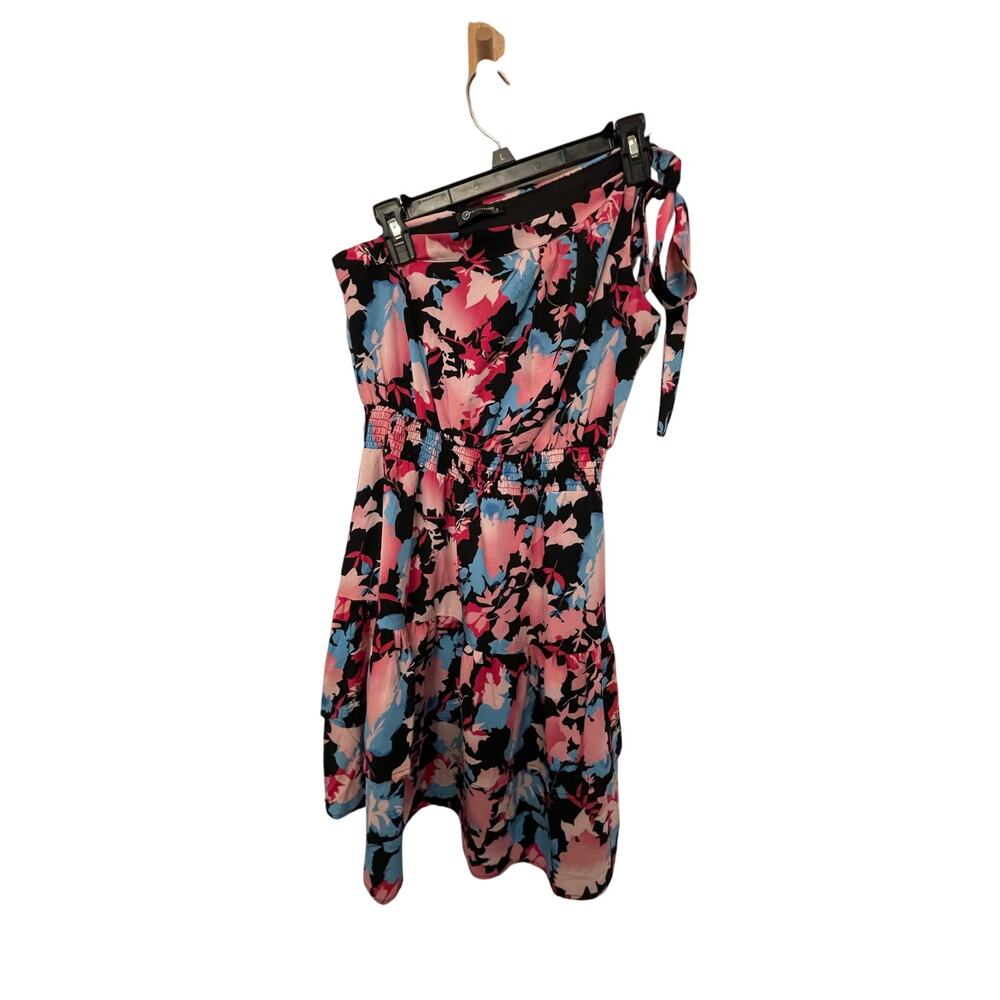 Asymmetrical Dress Pretty Garden S Wedding Floral Soft Girl Mini Fairy Dainty - Picture 2 of 8